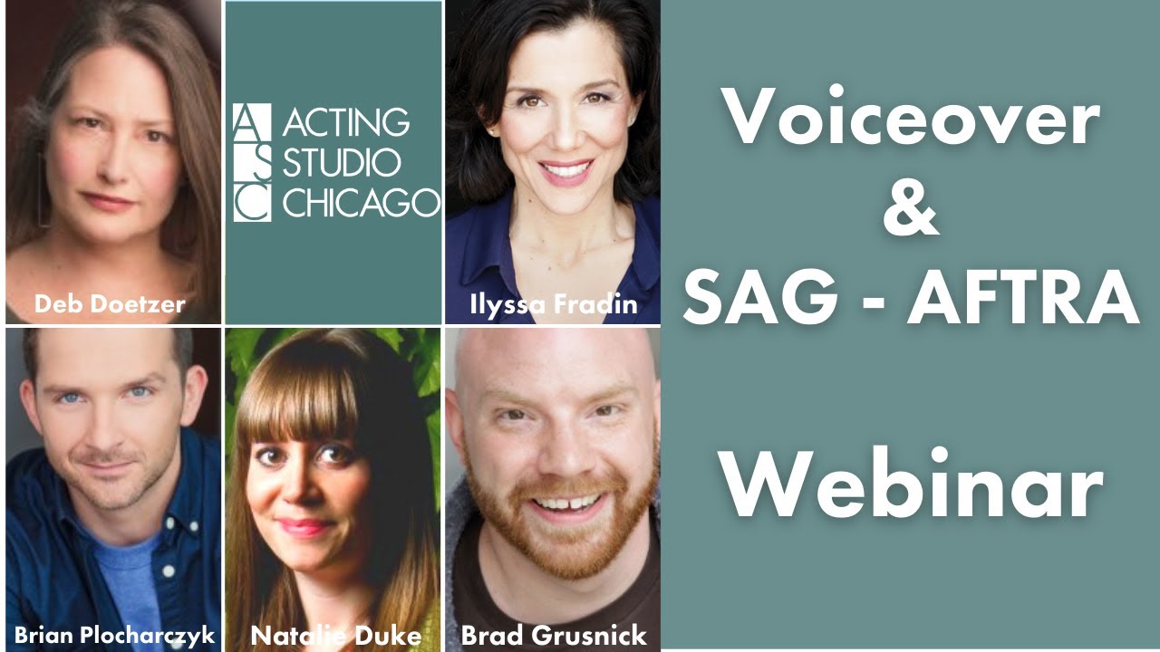 Voiceover and SAG-AFTRA Webinar