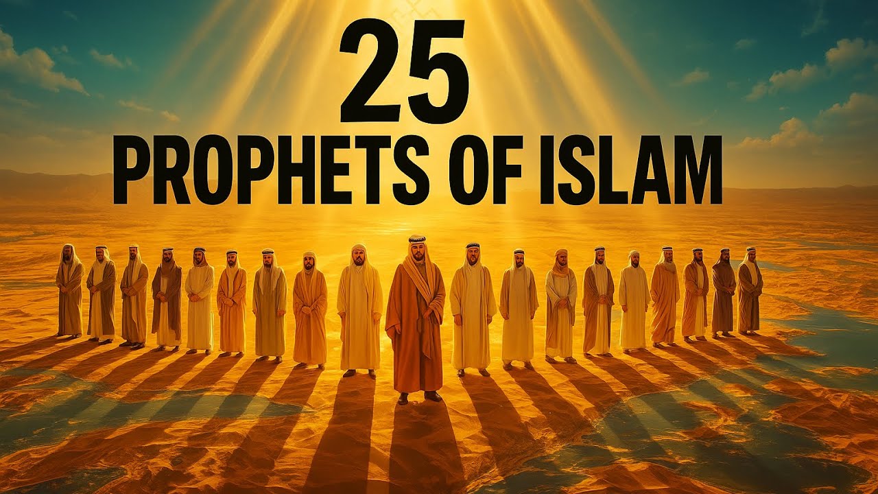 The 25 Prophets of Islam – The Journey from Adam to Muhammad ﷺ | Islamic Story