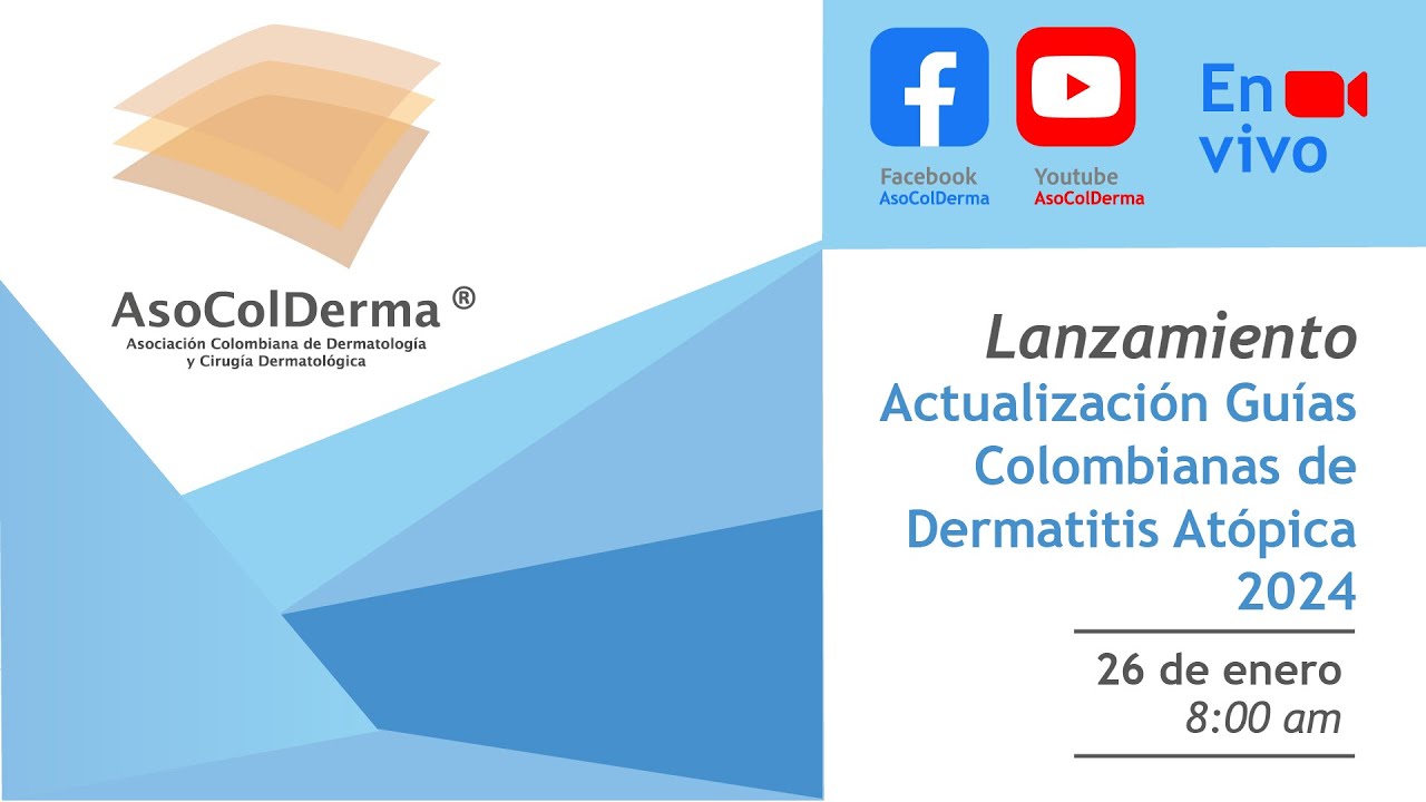 Lanzamiento Actualización Guías Colombianas de Dermatitis Atópica 2024