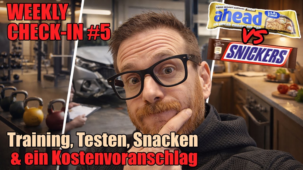 Workout, Snack & Aufreger | Riegel-Vergleich & Küchen Vlog | Weekly Check-In