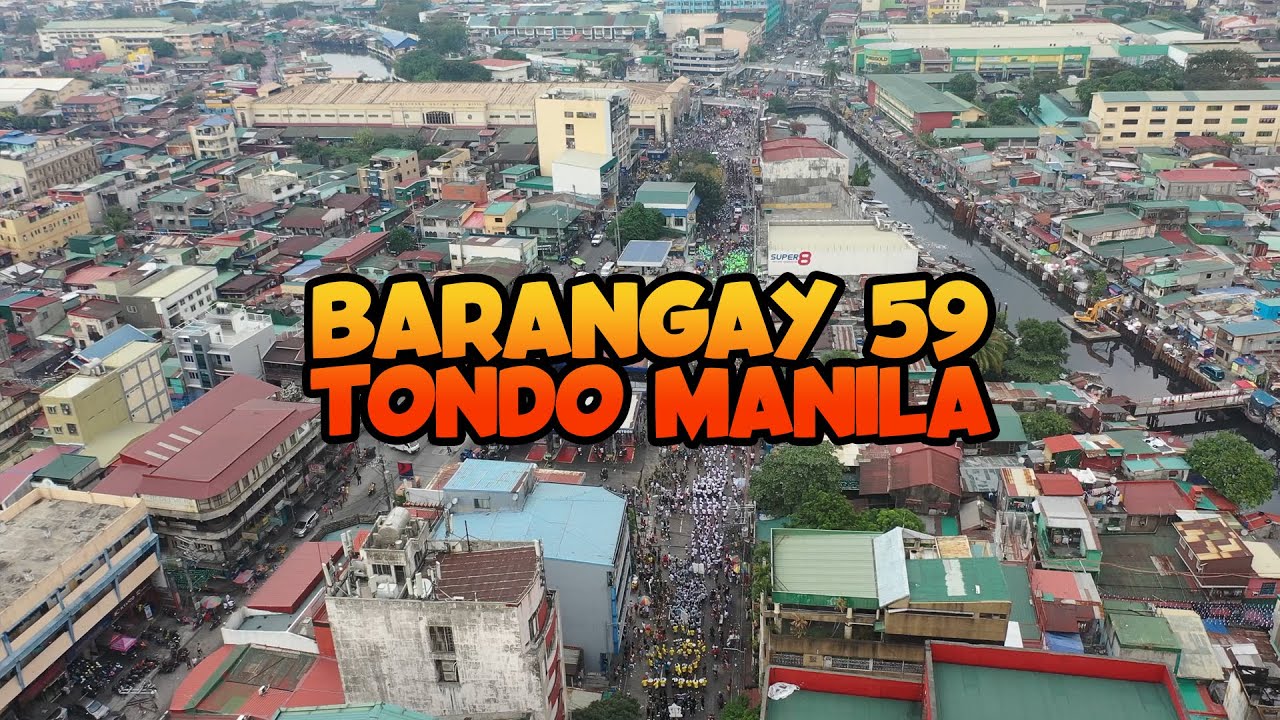 Barangay 59 Tondo Manila Aerial View DJI Mavic 2 Pro (Part 2)