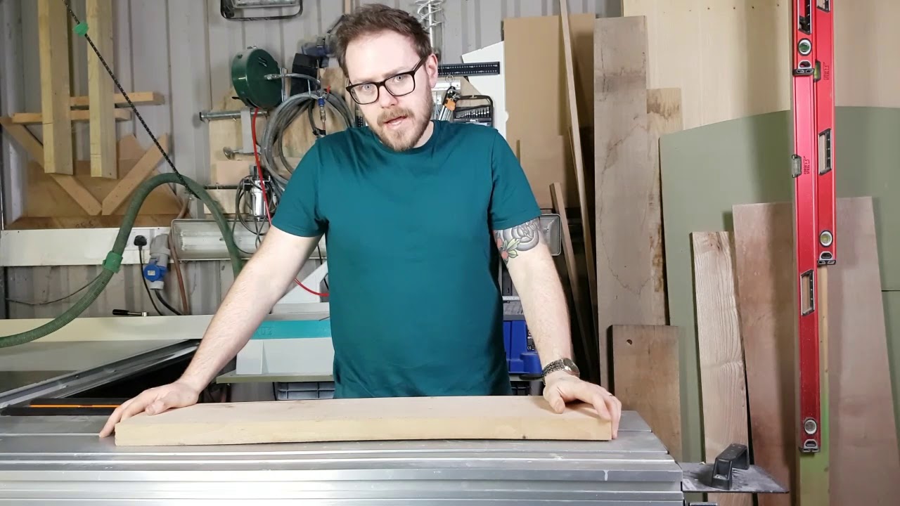 How to plane flat a twisted (in wind) board using a surface planer (jointer).