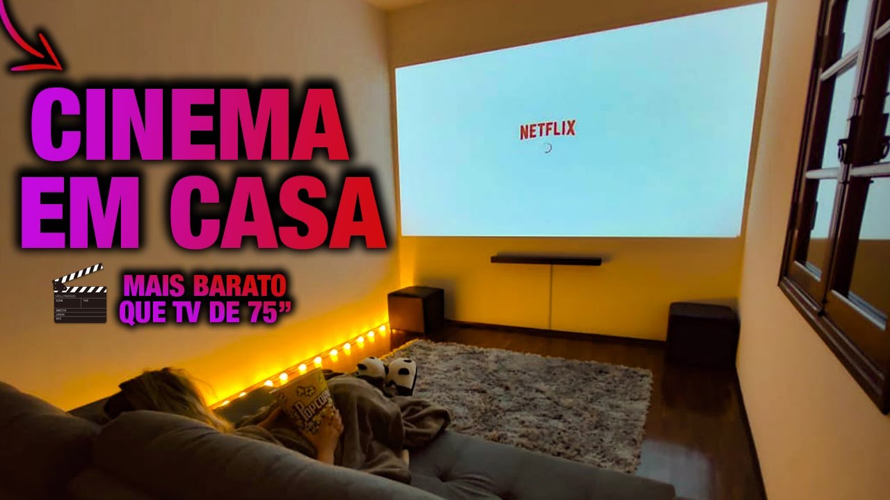 Fazendo um Cinema em Casa Gastando Pouco (Home Cinema)