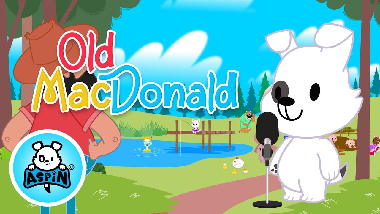 Old MacDonald (Sing It Version) | Aspin And Friends Nursery Rhymes & Kids Songs