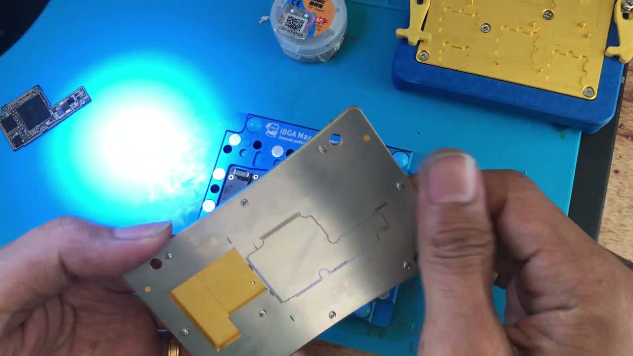 Mechanic IX5 Max IBGA Max review dan pemasangan ic yangtze (charger) pada iphone xs max