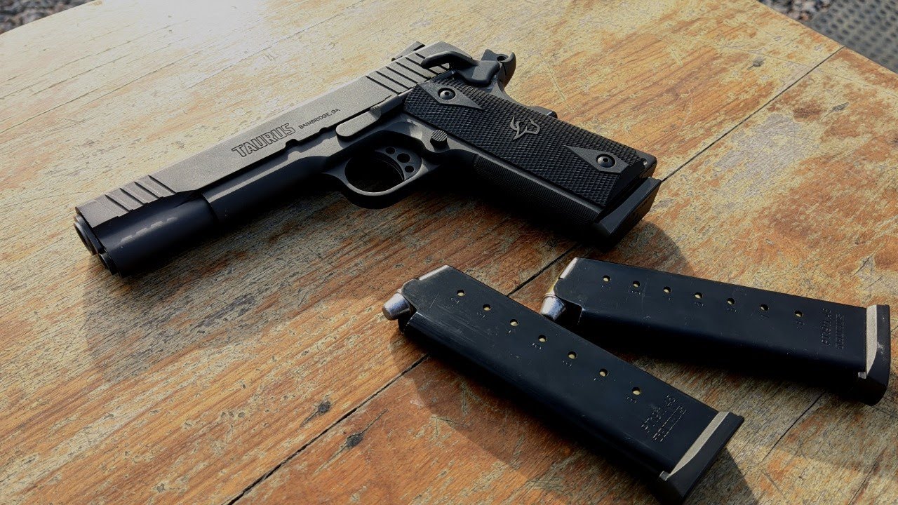 PT1911 .45acp - Primeiras impressões