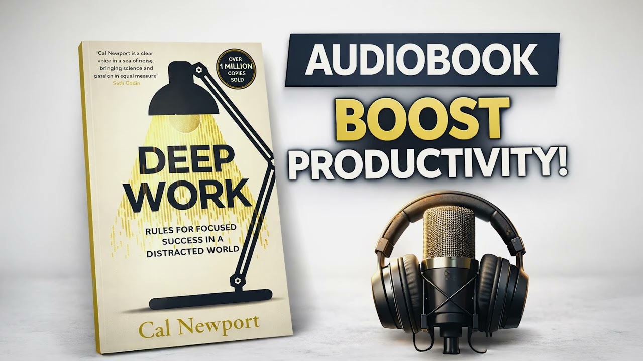 Deep Work by Cal Newport Full Audiobook Summary In English | The Explained Book #audiobook #summary