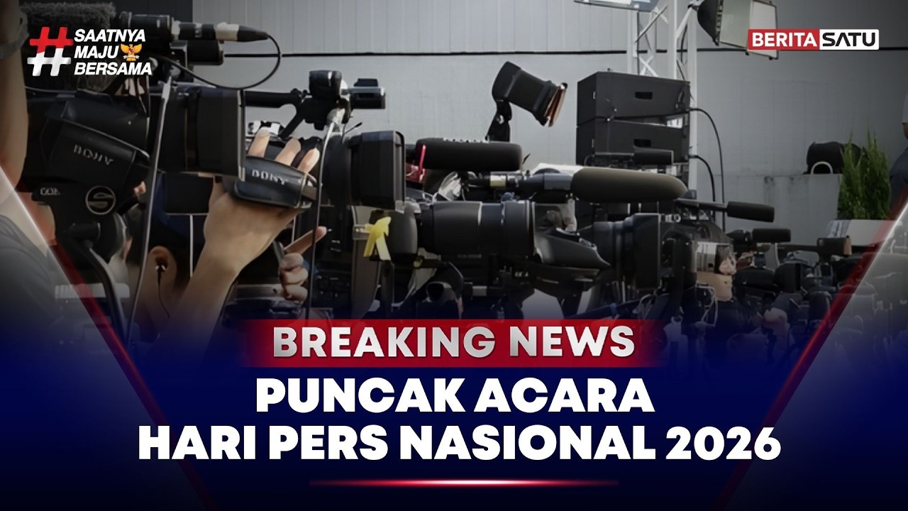 🔴 Breaking News | Puncak Acara Hari Pers Nasional 2026