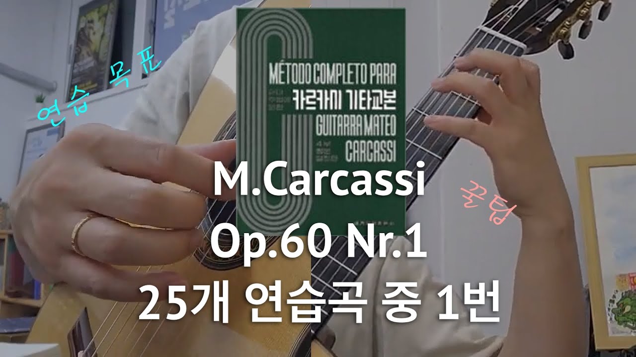 카르카시 op.60 Nr.1 - 연주 및 강의