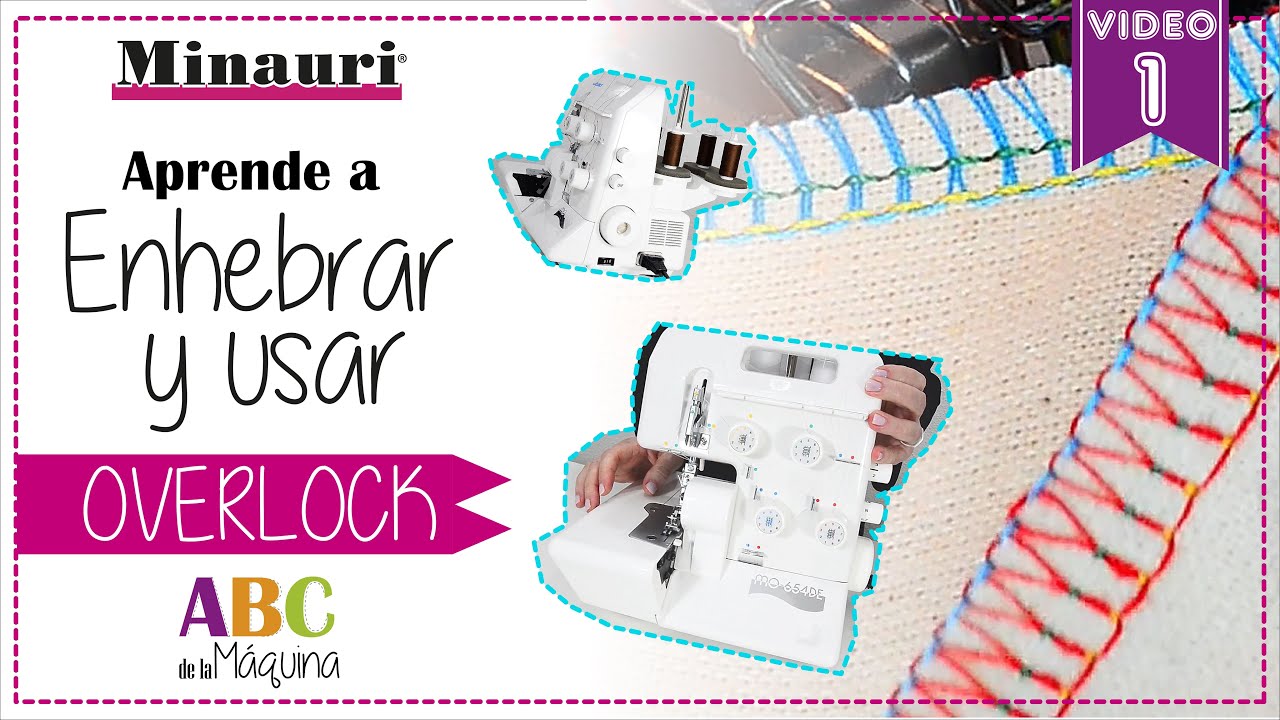 🧵Cómo enhebrar-usar remalladora-overlock, técnica y trucos para que te enamores 😍 de ella  (ᴇɴɢ sᴜʙ)