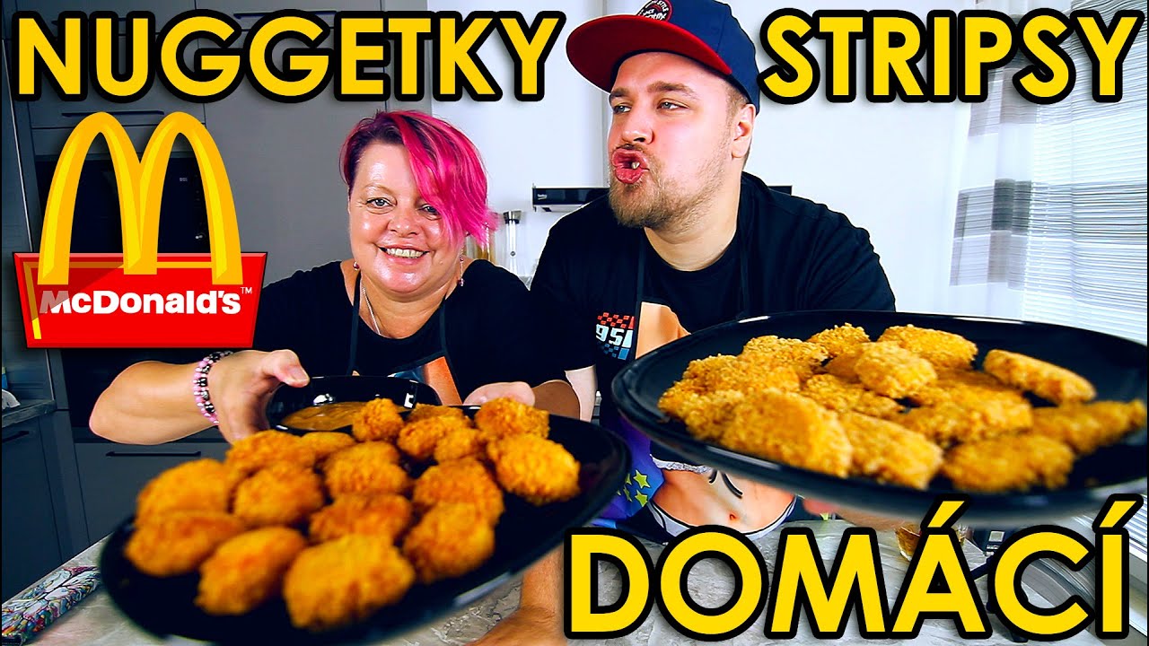 DOM&Aacute;C&Iacute; NUGGETKY A STRIPSY JAKO Z McDONALDU - VAŘ&Iacute;ME S MAMKOU