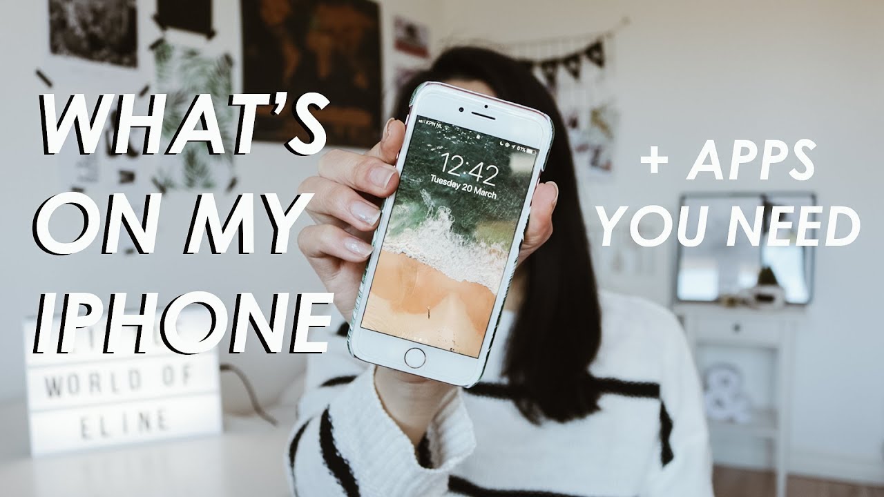 What's On My iPhone 7 + Apps You Need for Editing & Productivity