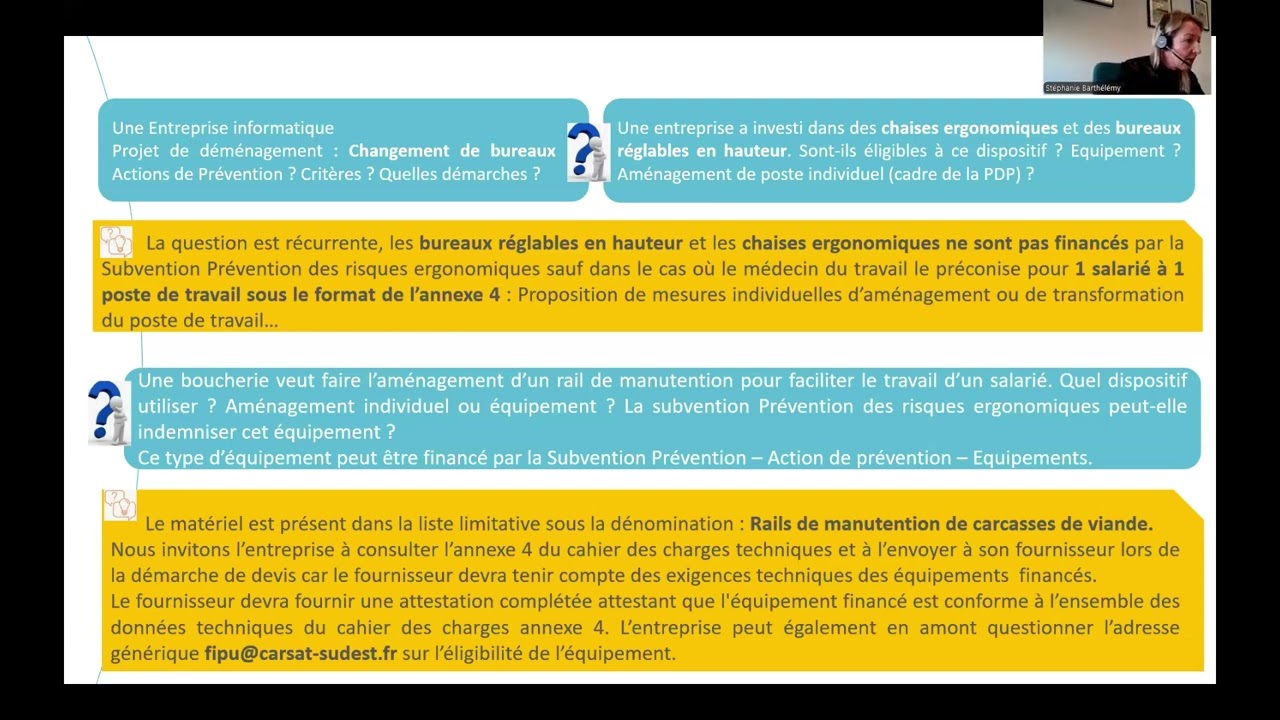 Subvention Prévention des risques ergonomiques : comment l'obtenir pour votre entreprise ?