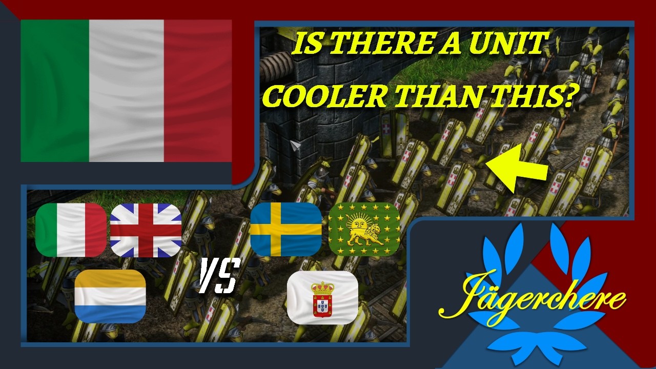 Return of The PAVISIERS! | 3v3 Treaty with Italians | AOE III: DE