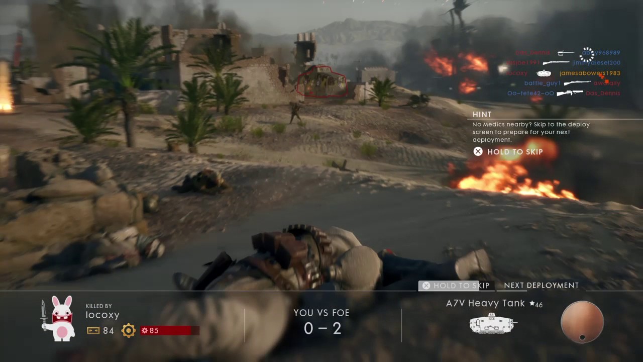 Battlefield&trade; 1 Probably Battlefield's biggest sweat