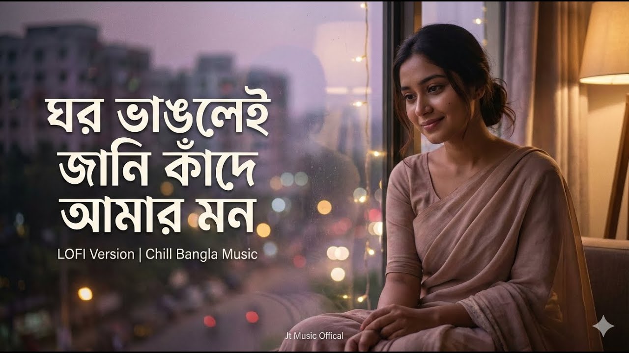 অন্তরে অন্তরে মাওলা তোমার ঘর – Lofi Cover | Emotional Bangla Song