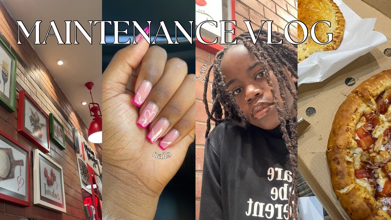 Maintenance Vlog☁️: Hair, Nails and more 🌷🦋