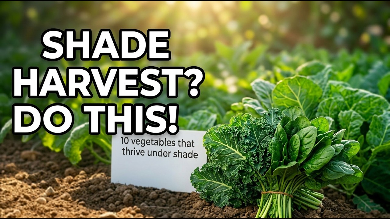 Top 10 Vegetables for Shady Gardens - Grow in Low Light