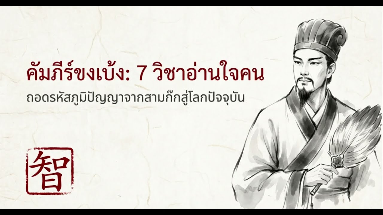 7 วิธีอ่านใจคนแบบสามก๊ก