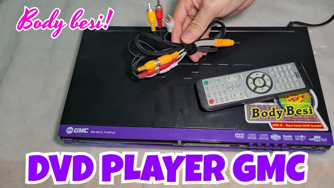 Review DVD Player GMC 081 | DVD Player Murah USB