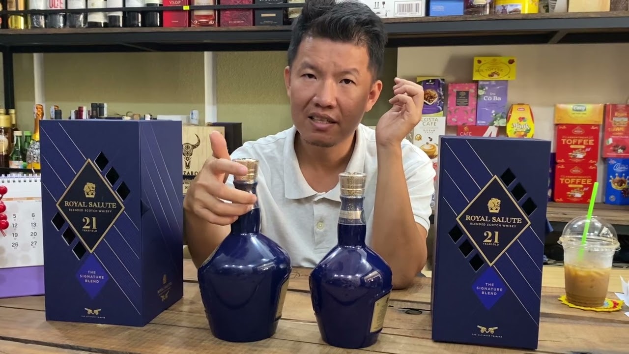 Phân biệt Chivas 21 ( Royal Salute 21) thật hay giả như thế nào?