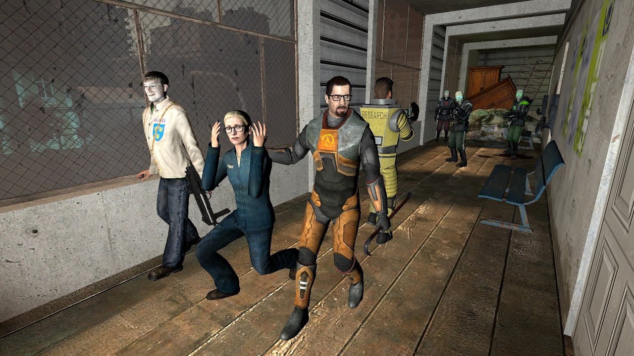 Escort Mission | Garry's Mod (Action) (Half-Life 2)