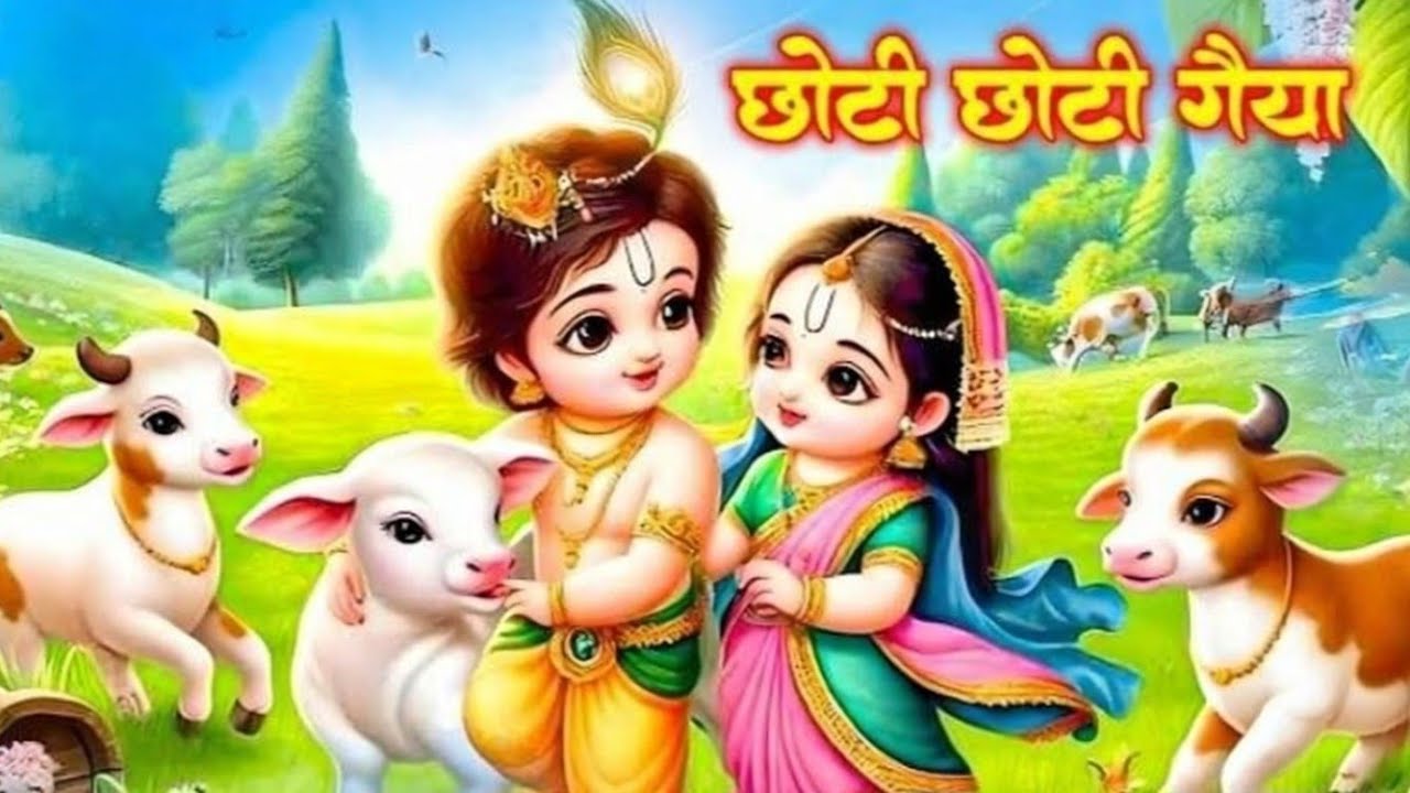 छोटी छोटी गैया छोटे छोटे ग्वाल | Choti Choti Gaiya Chote Chote Gwal with Lyrics | Krishna Bhajan