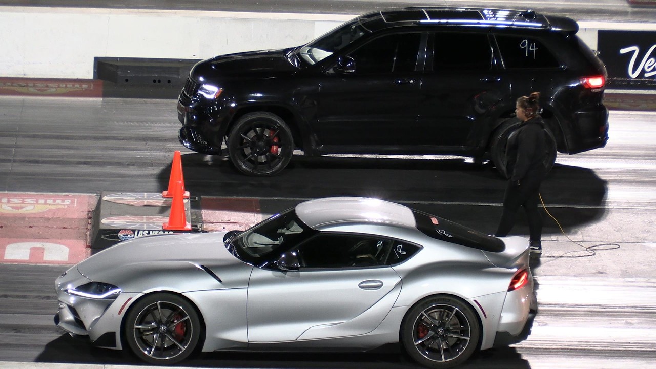 Jeep SRT vs Supra