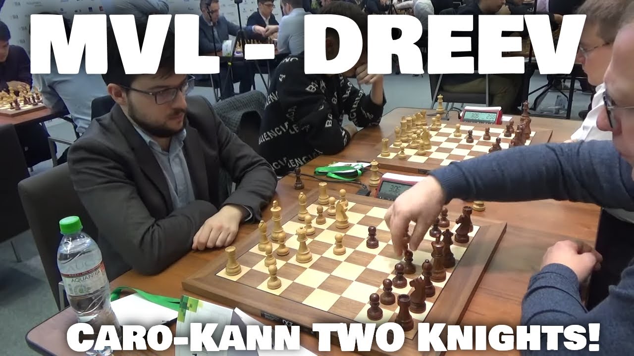 MVL against Caro-Kann |Vachier-Lagrave - Dreev