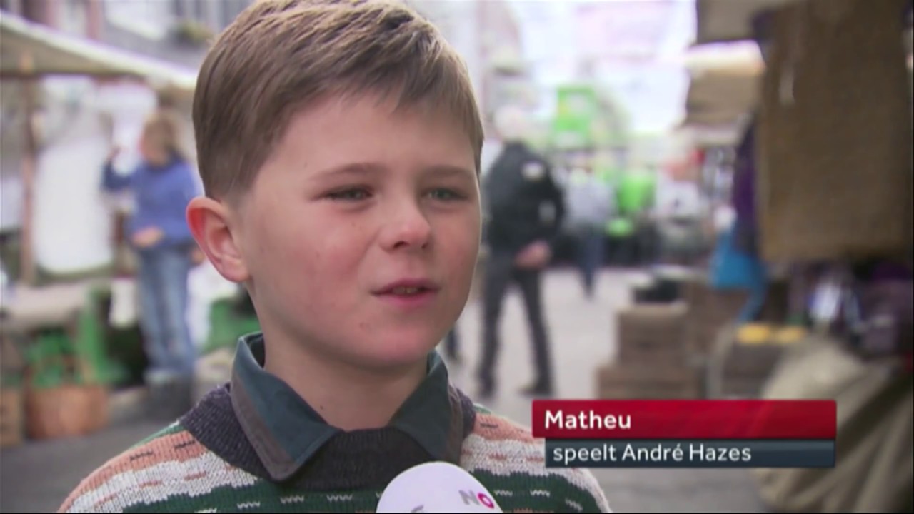 Matheu (8) speelt André Hazes in nieuwe film