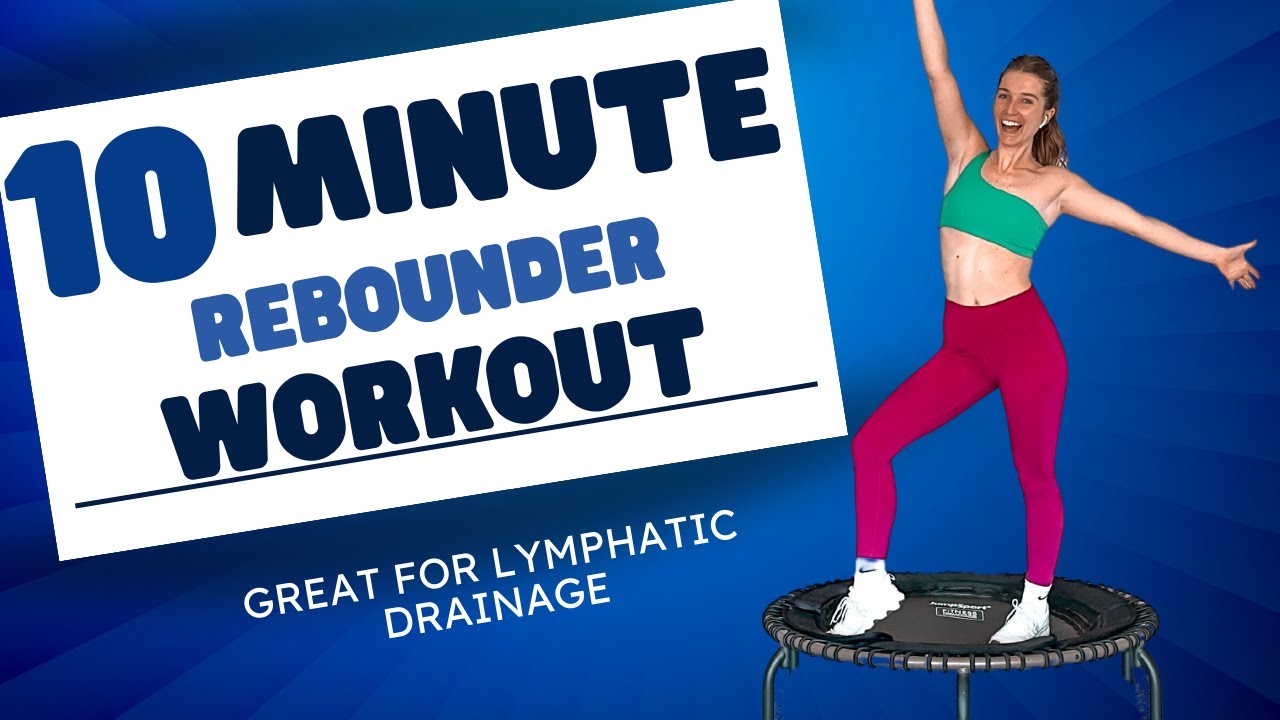 10-Min Lymphatic Drainage Rebounder Workout | Boost Your Flow!