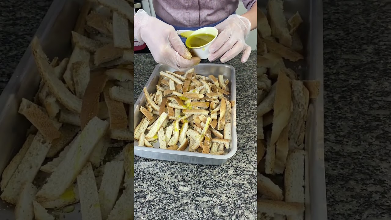 TEM SOBRA DE P&Atilde;O A&Iacute;? ENT&Atilde;O, FAZ ESSA DEL&Iacute;CIA DE TORRADINHA!  #isamaraamancio #receitas