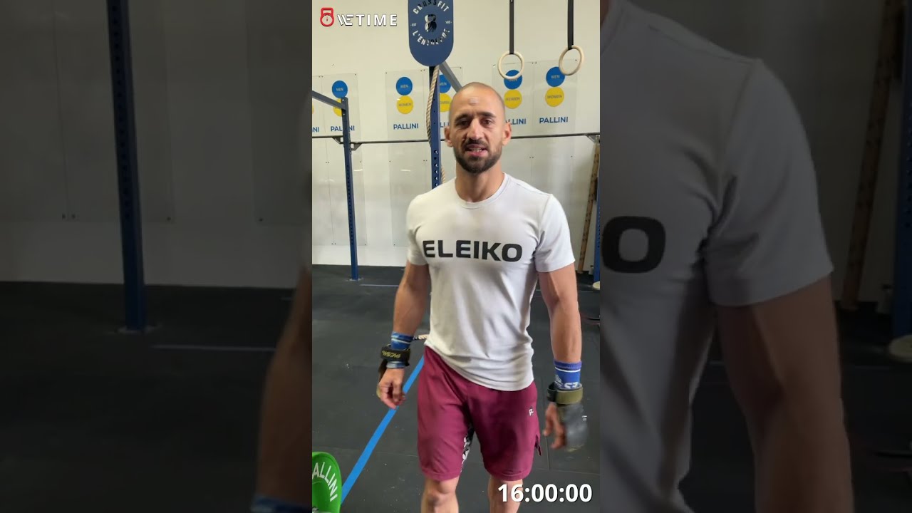 Mayenne throwdown 2024 Selim JARRAI (V1H1 ) à Crossfit l’ entrepôt