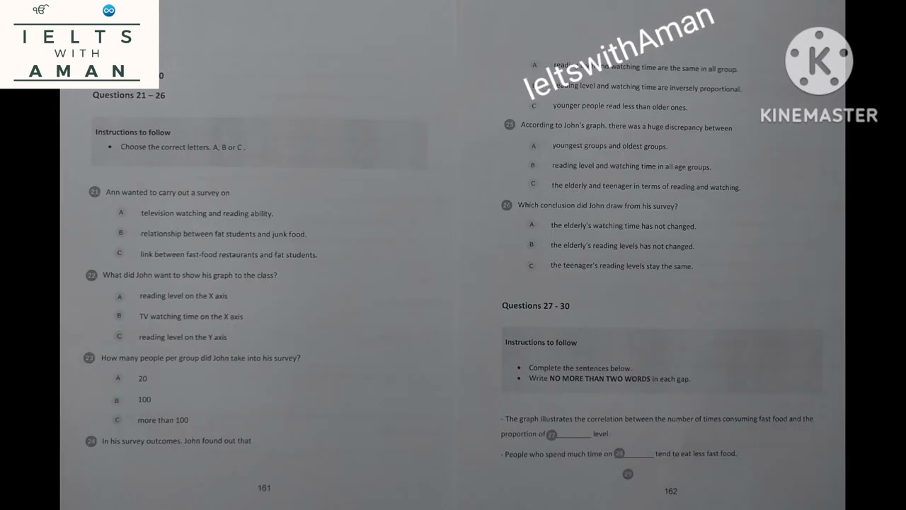 Kingswell sports club listening//test 20//exam level listening//tough listening//ieltswithAman