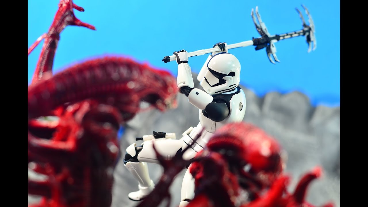 Bandai S.H. Figuarts Star Wars Last Jedi First Order Executioner Review
