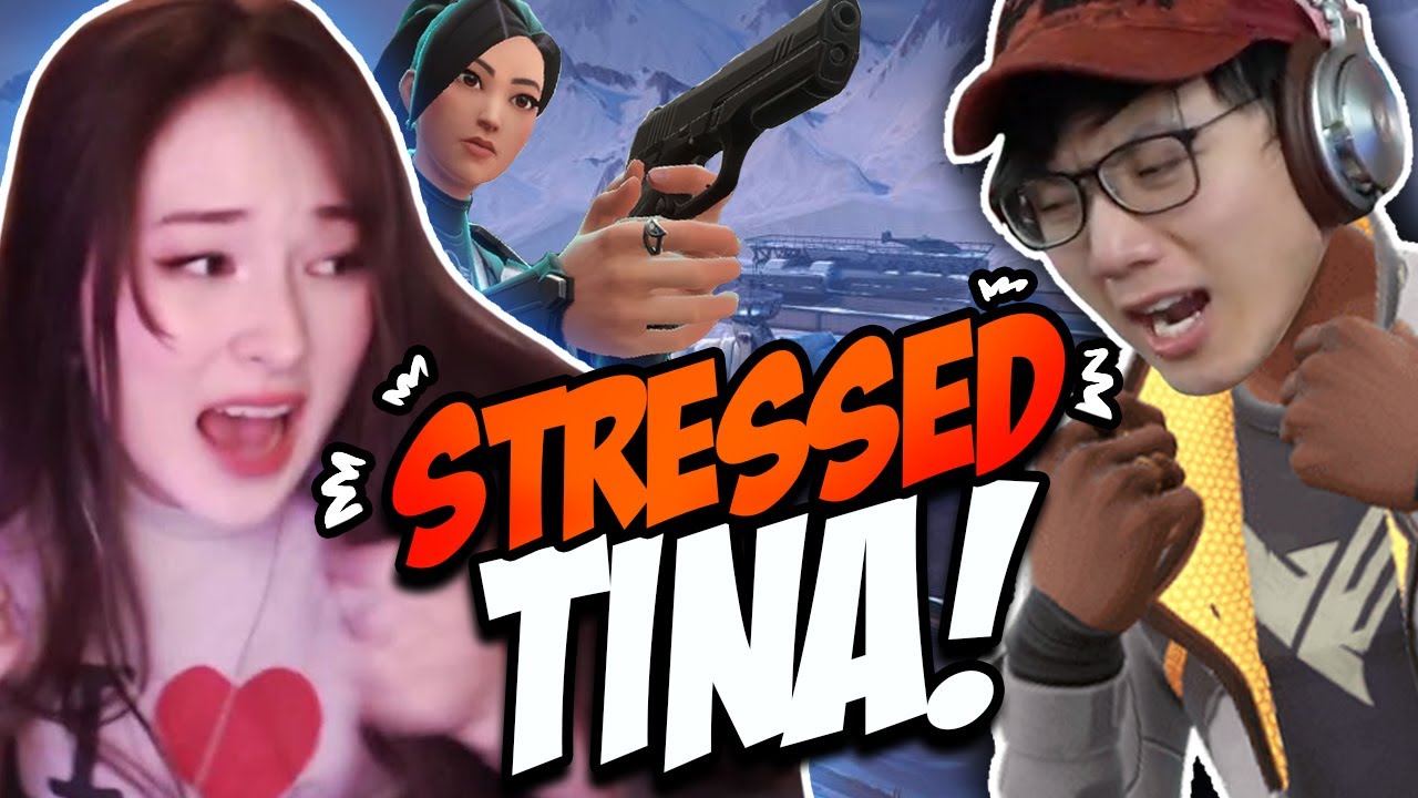 Valorant but with a very stressed out TinaKitten