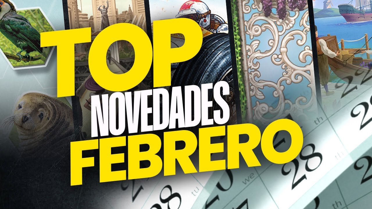📦 NOVEDADES JUEGOS DE MESA en ESPAÑOL | FEBRERO 2026 🎲