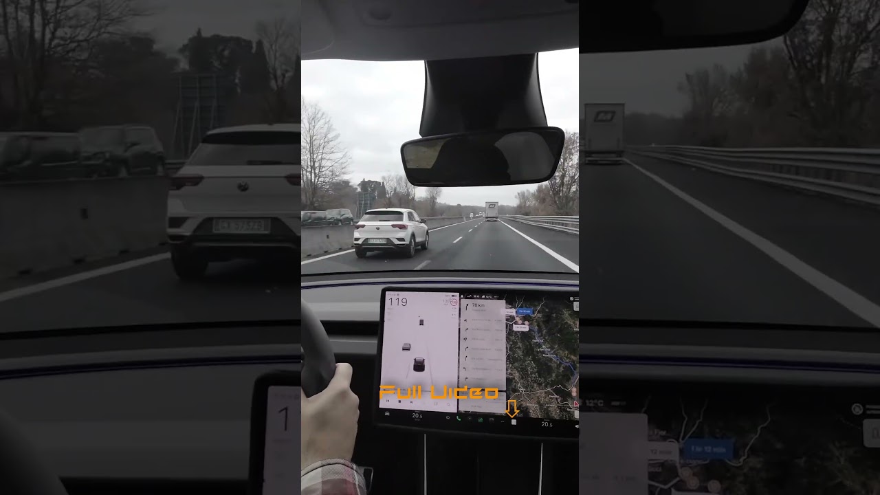 Efficiency +5% on 400 km road trip with Model Y Performance! Part 30