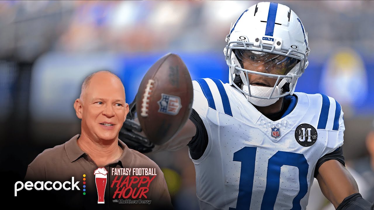 WR Adonai Mitchell ‘gets to play’ in weak Jets offense | Fantasy Football Happy Hour | NFL on NBC