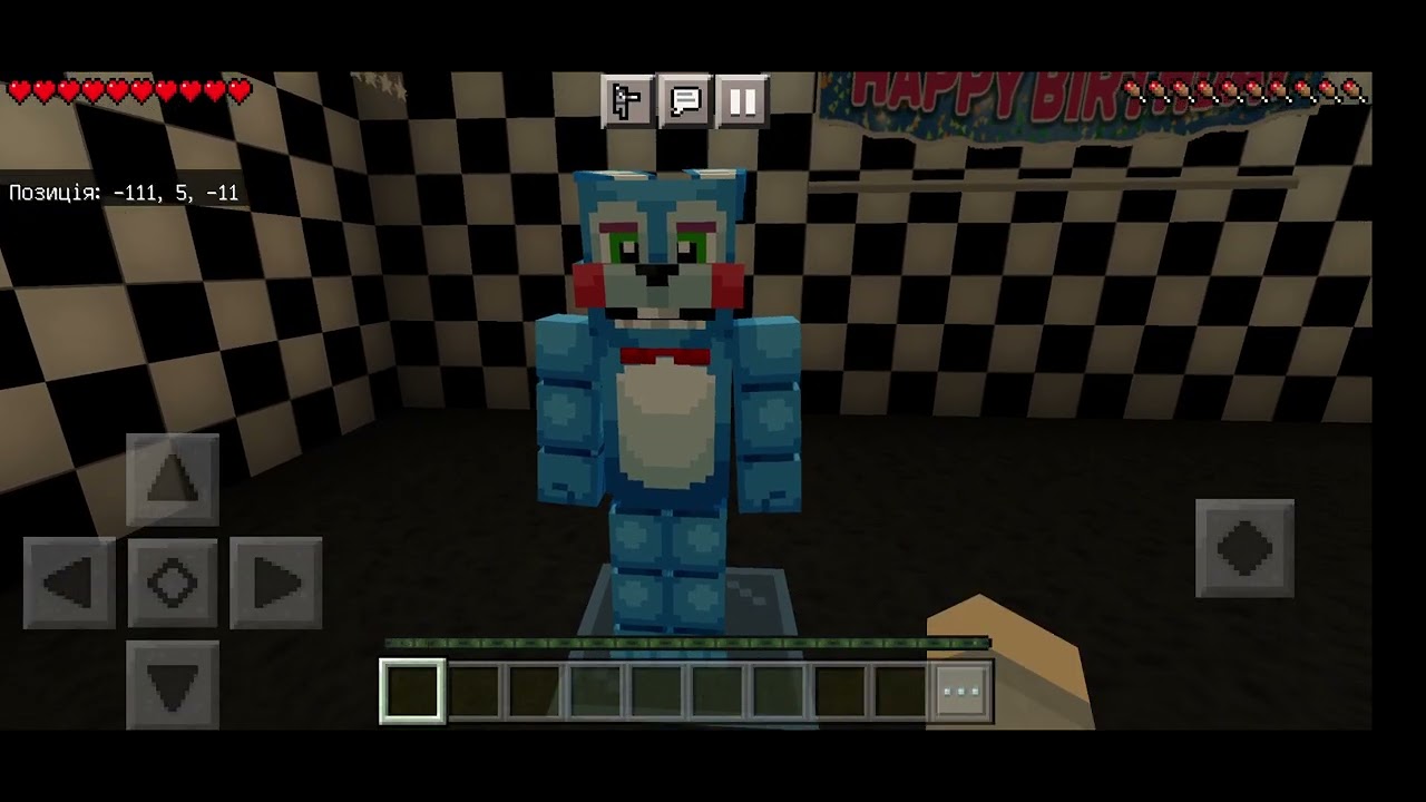 ОГЛЯД ПІЦЕРІЇ FNAF 2 У MINECRAFT | АНІМАТРОНІКИ ВСЮДИ