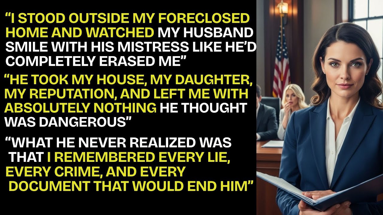 My Husband Took Everything From Me... Except the One Thing He Should Have Feared.