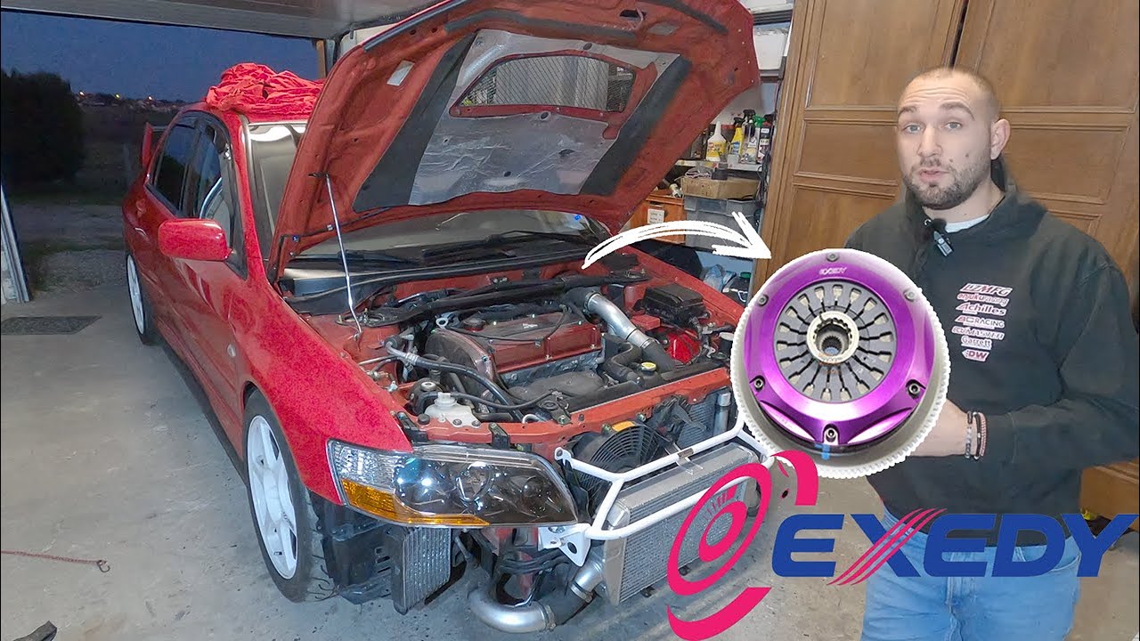 Embrayage Exedy Bi-Disc 1000nm ! : Prépa Street Ultime pour l'evo 8 - Ep 4