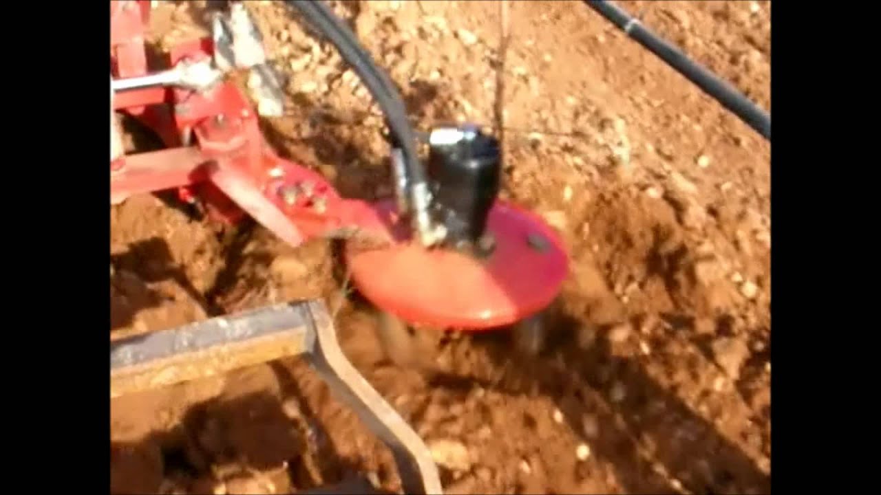 In row weeder tiller cultivator. Cultivador con intercepas. #2