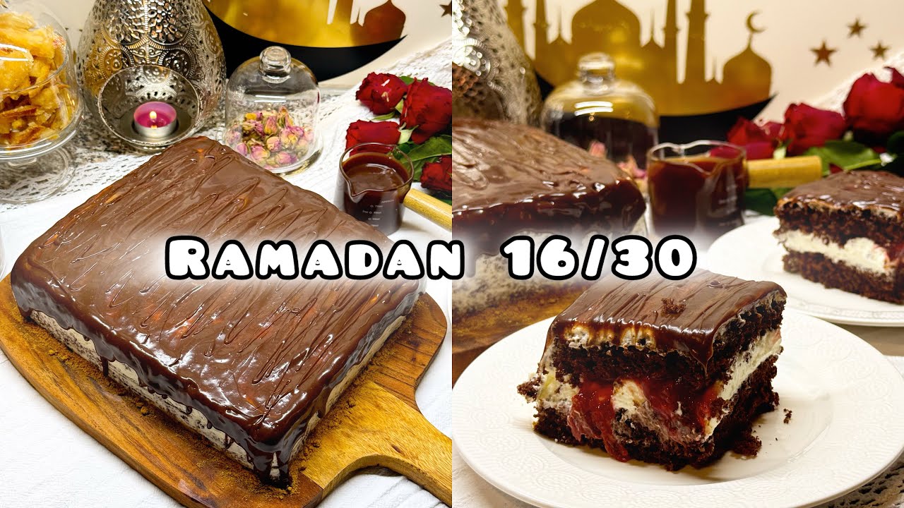 Самый простой шоколадный бисквит на кипятке.