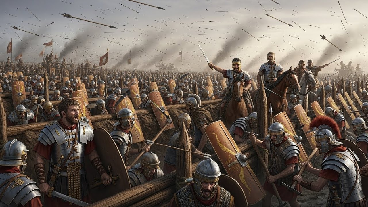 Julius Caesar Buried Himself Alive with His Army &ndash; Then THIS Happened    Siege Of Alesia   Battle Ar