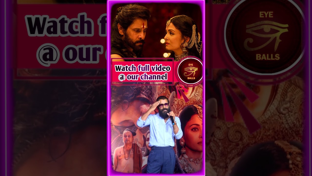 Chiyaan Vikram Speech & Ponniyin Selvan 2 Press Meet | Vikram | Jayam Ravi | Karthi |Trisha 