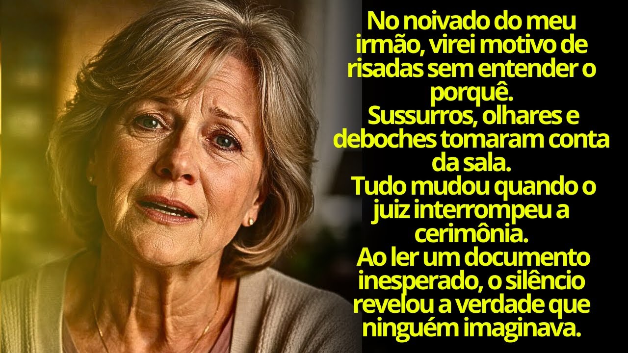 Riram de Mim no Noivado do Meu Irmão — Até o Juiz Ler Um Documento Que Ninguém Esperava