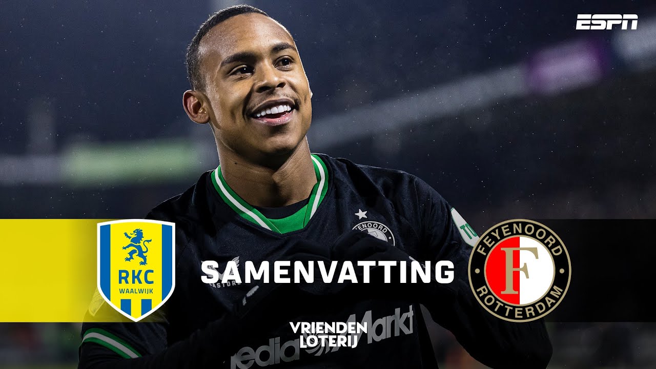 HOOFDROL PAIXAO in SPECTACULAIR DUEL in Waalwijk🔥  | Samenvatting RKC Waalwijk - Feyenoord