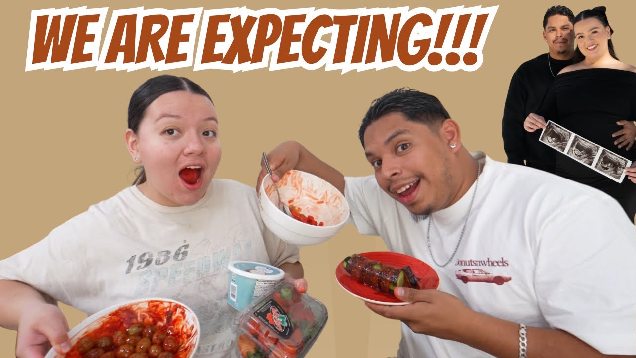 SECRET IS OUT!! + TRYING PREGNANCY SNACKS
