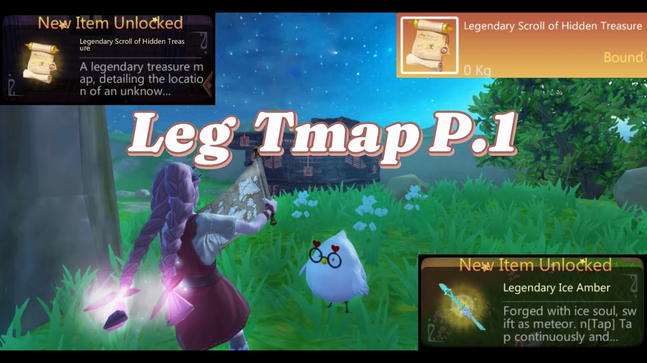 Utopia origin: Open Legendary Treasure T-map (Part 1)